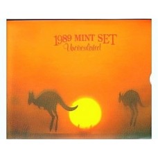 AUSTRALIA 1989 . MINT SET AUSTRALIA 1989 . MINT SET